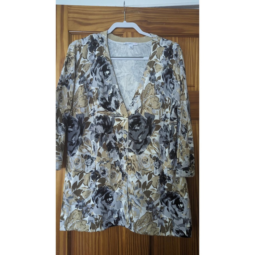 Isaac Mizrahi LIVE Womens Cardigan Sweater